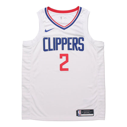 Nike x NBA LA Clippers Kawhi Leonard #2 Swingman Jersey – White / Royal Blue / Red (CW3594-100)