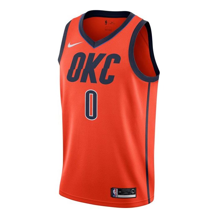 Nike NBA Swingman Jersey Earned Edition – Orange | BQ1171-891