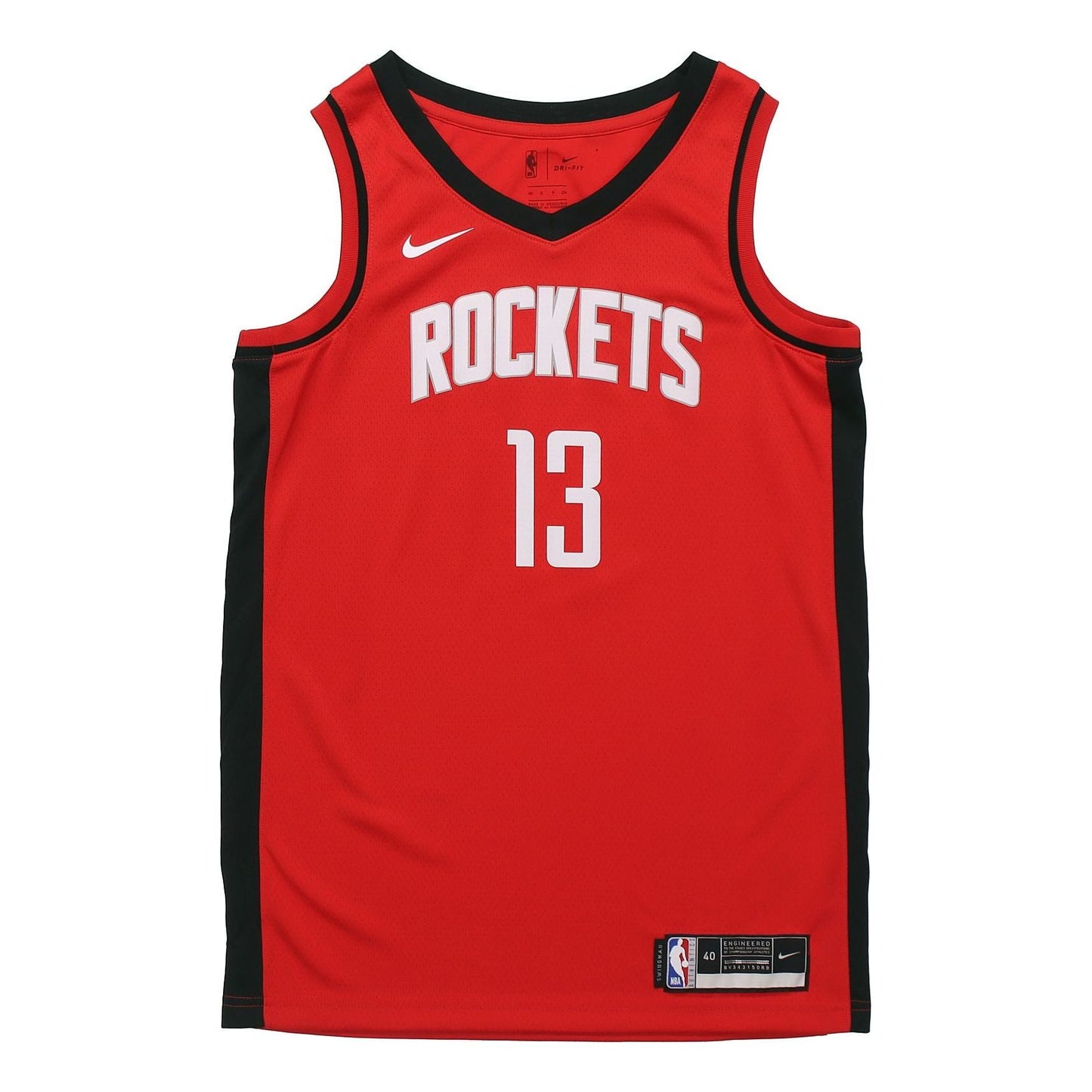 Nike NBA Houston Rockets James Harden Swingman Jersey 'Red' CW3666-665