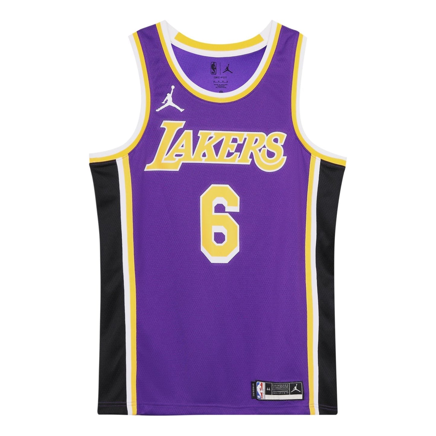 Nike NBA Los Angeles Lakers Icon Edition Swingman Jersey – LeBron James #6 – Purple | Style CV9481-513