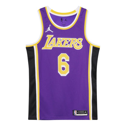 Nike NBA Los Angeles Lakers Icon Edition Swingman Jersey – LeBron James #6 – Purple | Style CV9481-513