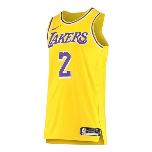 Nike NBA Los Angeles Lakers Engineered VK Jersey – Lonzo Ball #2 Gold | AA7265-728