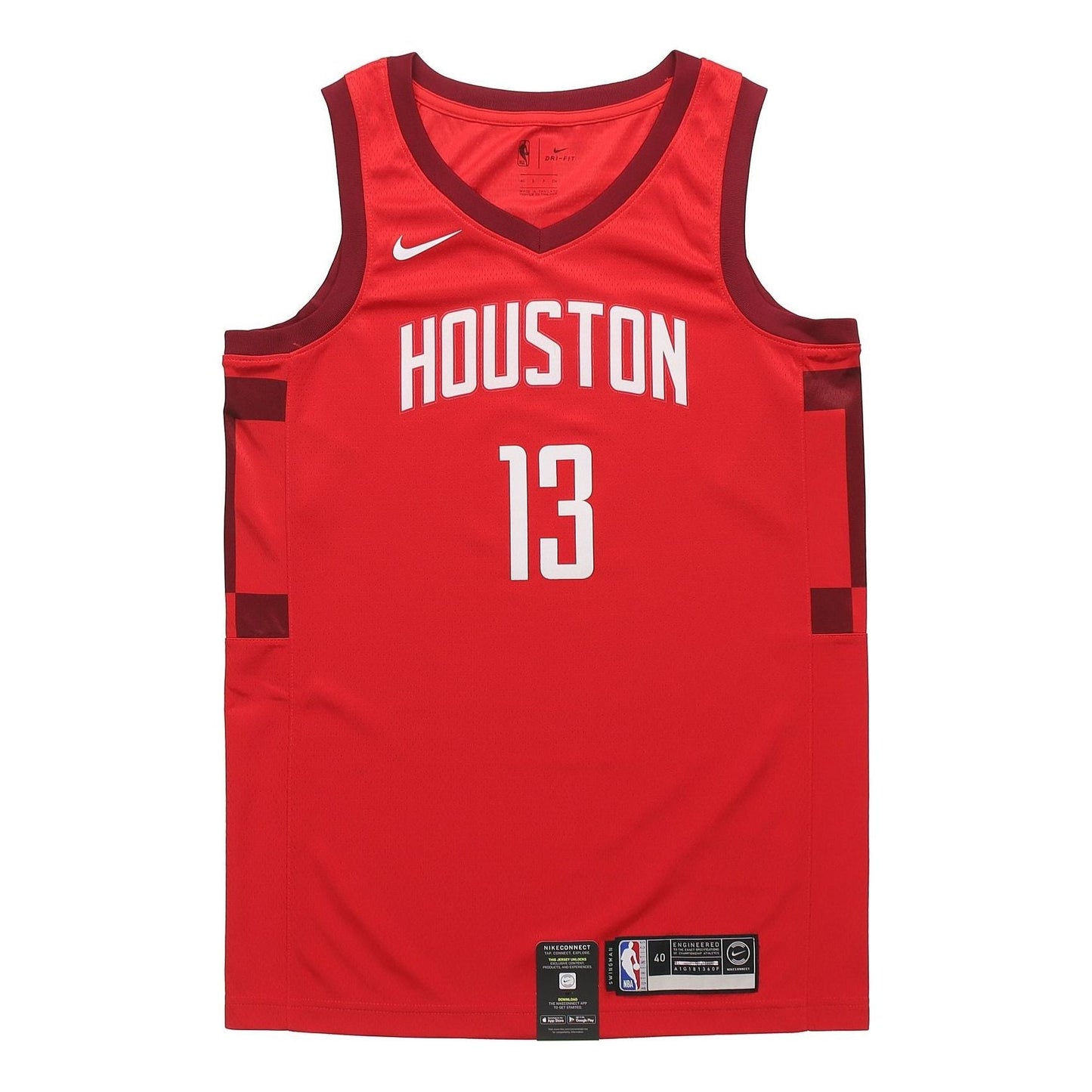 Nike Swingman Jersey – Houston Rockets James Harden #13 (Earned Edition, Red)