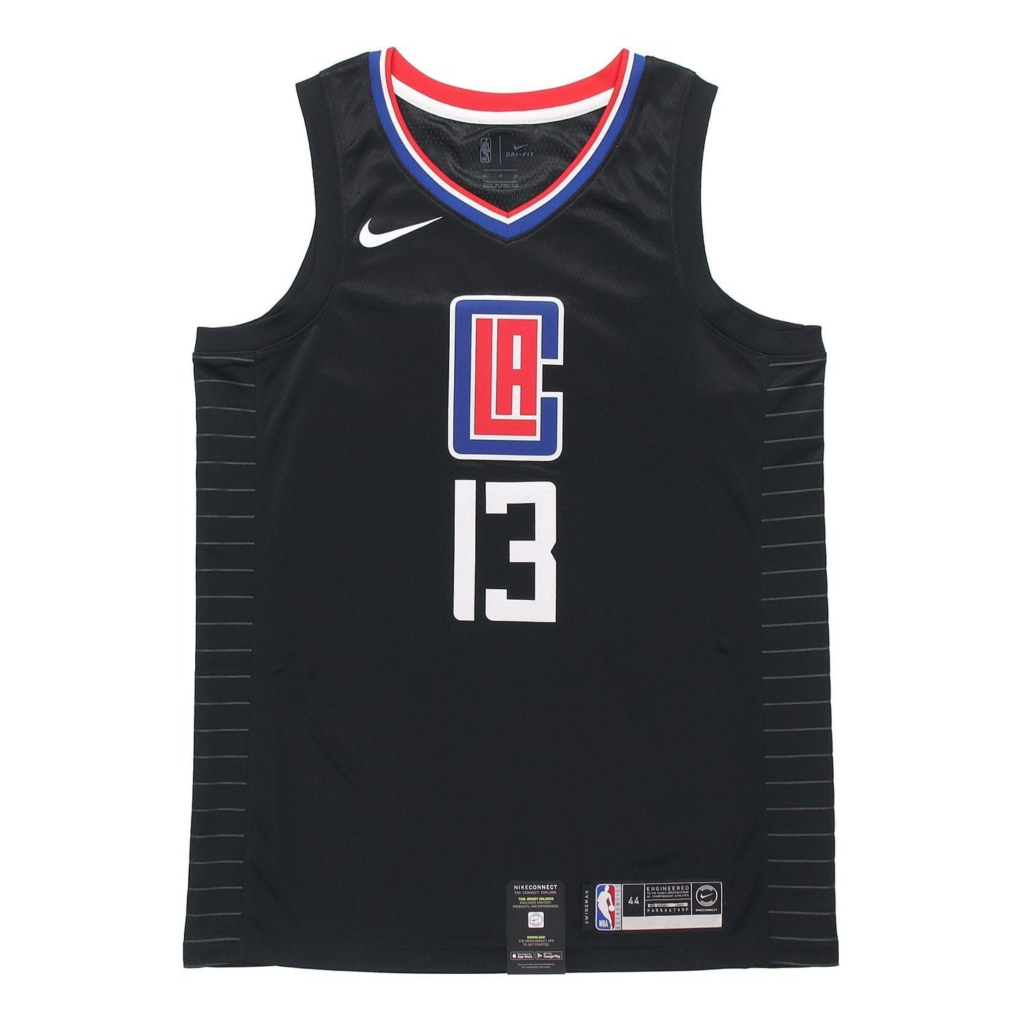 Nike NBA LA Clippers Paul George SW Fan Edition Jersey | Black #13 | 877208-019