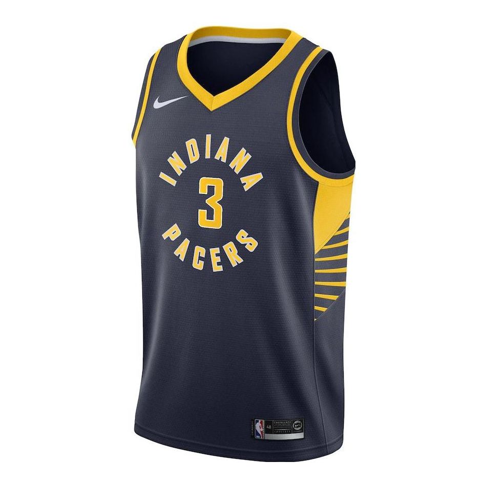 Nike x NBA Indiana Pacers Chris Duarte #3 Swingman Jersey – Navy / Gold (CW3667-422)
