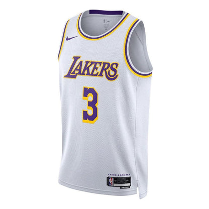 Nike NBA Los Angeles Lakers Anthony Davis #3 Association Edition Swingman Jersey 'White' DN2081-101