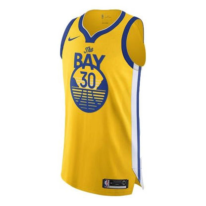 Nike NBA Golden State Warriors Stephen Curry #30 Statement Edition Authentic Jersey – AT9842-728