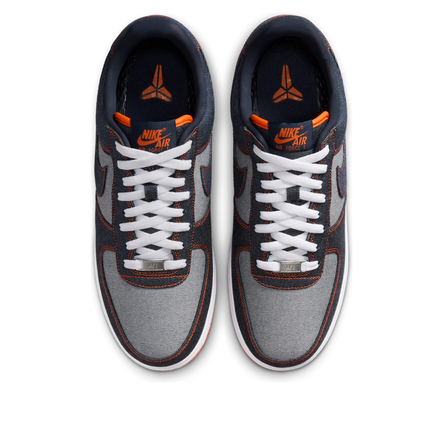 NikeAir Force 1 Low Protro 'Kobe Bryant Denim Obsidian Safety Orange' IM1980-400