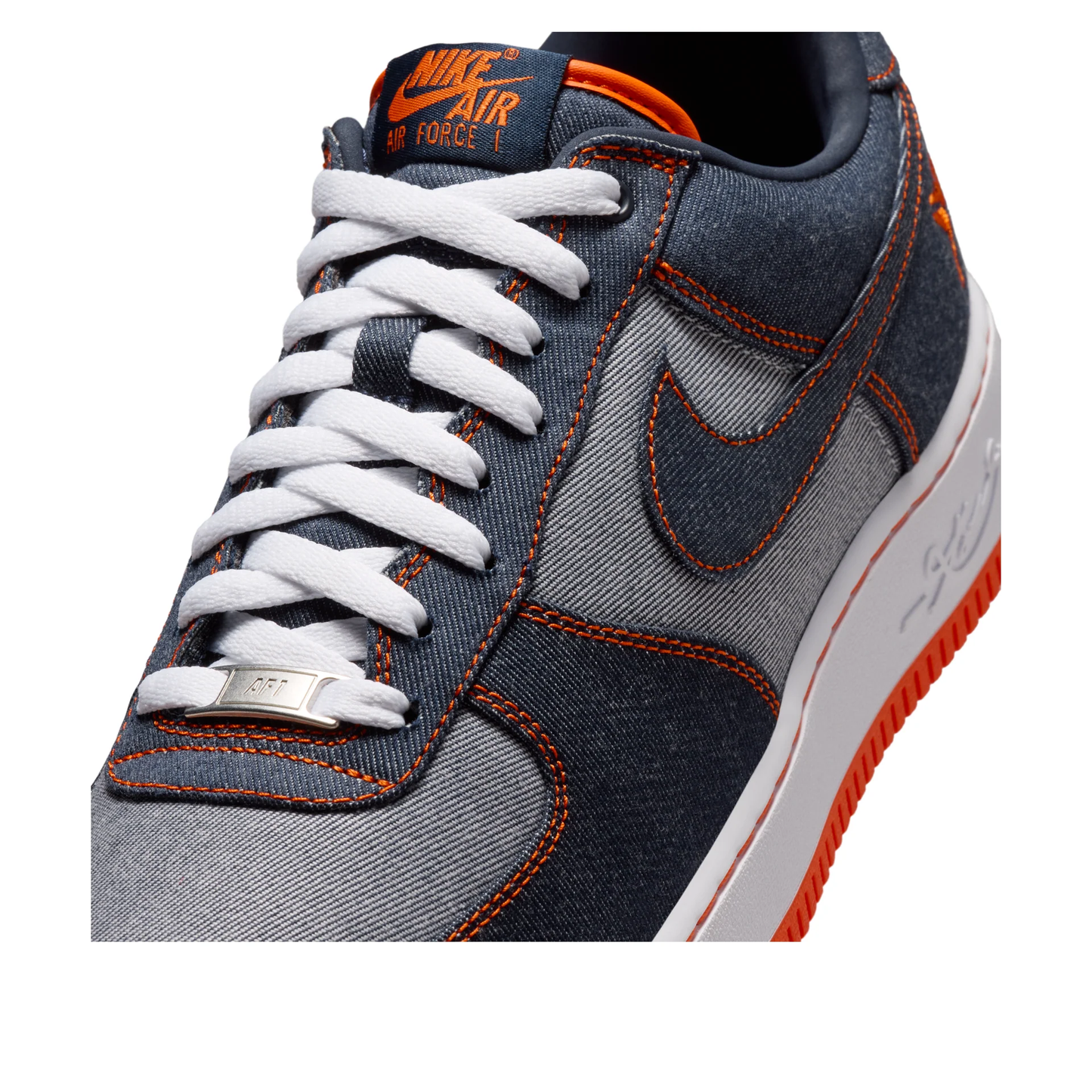 NikeAir Force 1 Low Protro 'Kobe Bryant Denim Obsidian Safety Orange' IM1980-400
