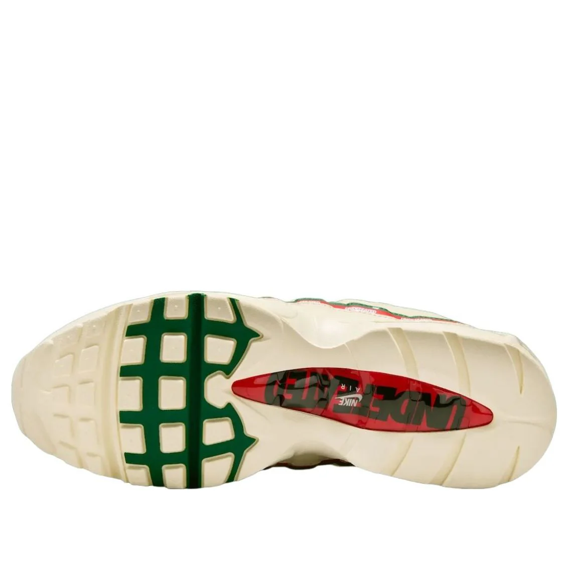 Nike x Undefeated Air Max 95 'Sail Green Red' IB4453-100