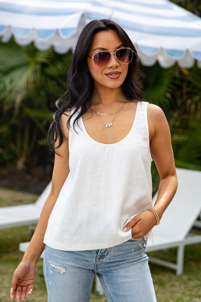 Simply You Linen Tank