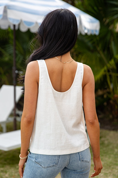 Simply You Linen Tank